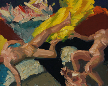 Danaë; oil on canvas, 40 x 50 cm, 2010